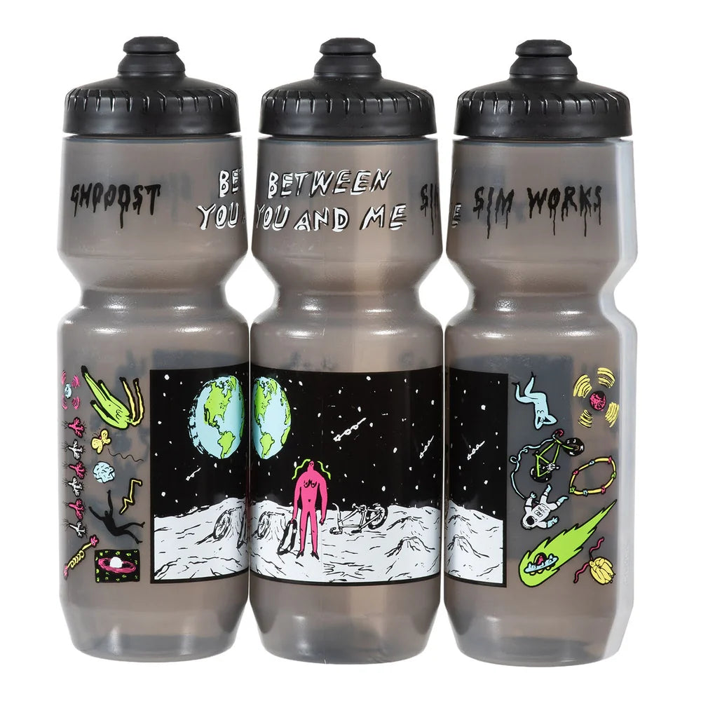 "GHOOOST x SIMWORKS RIDE ME TO THE MOON BOTTLE"