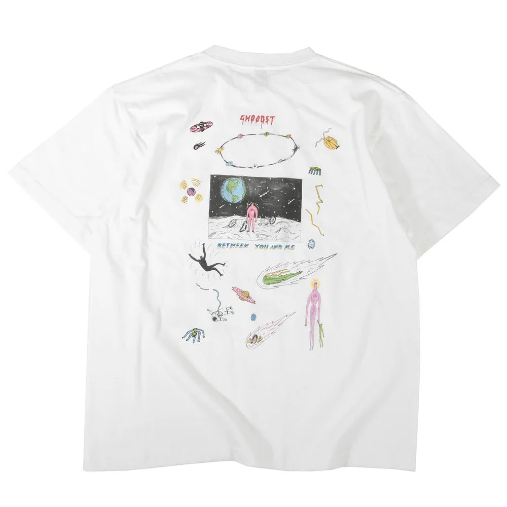 "GHOOOST x SIM WORKS RIDE ME TO THE MOON TEE"