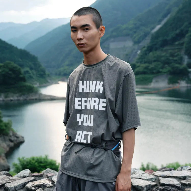 "DRY DOT MESH TEE SS"