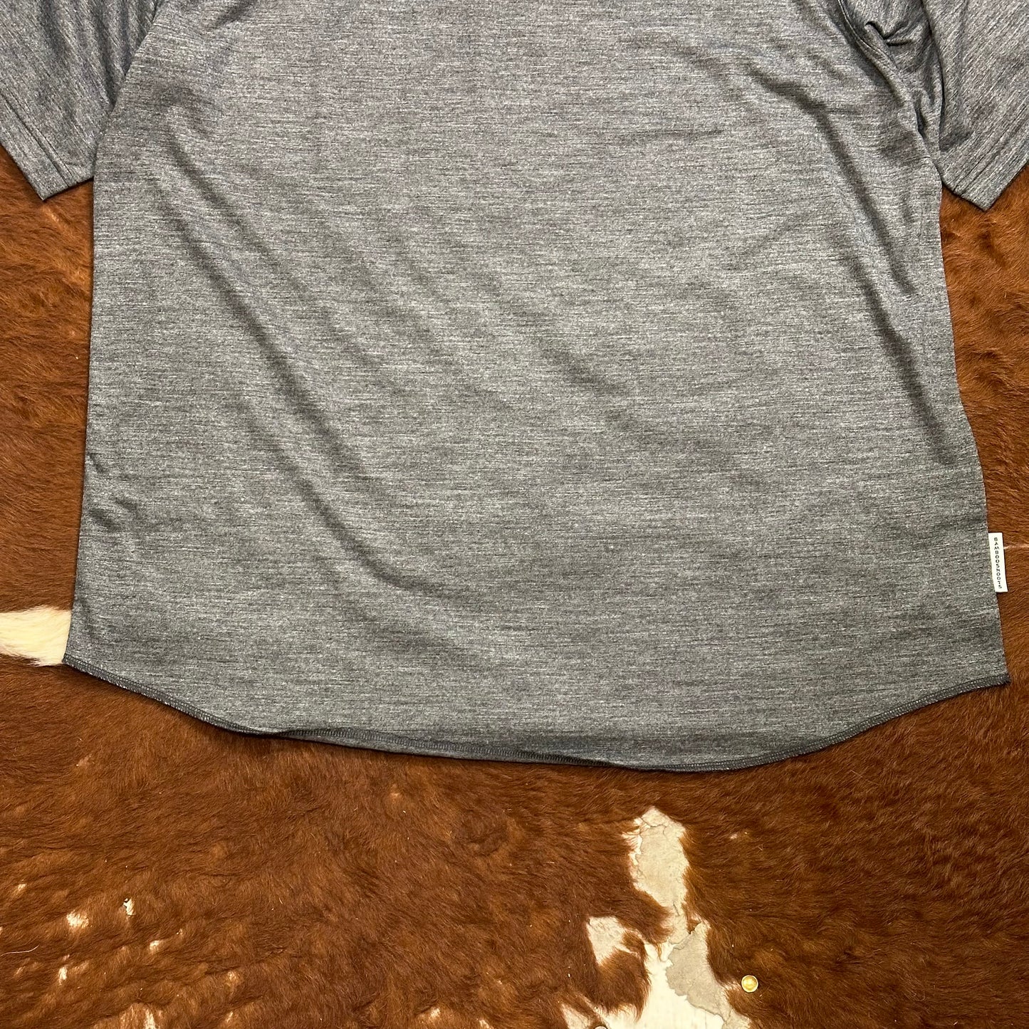 "MERINO WOOL 1/2 SLEEVE BASE BALL TEE"