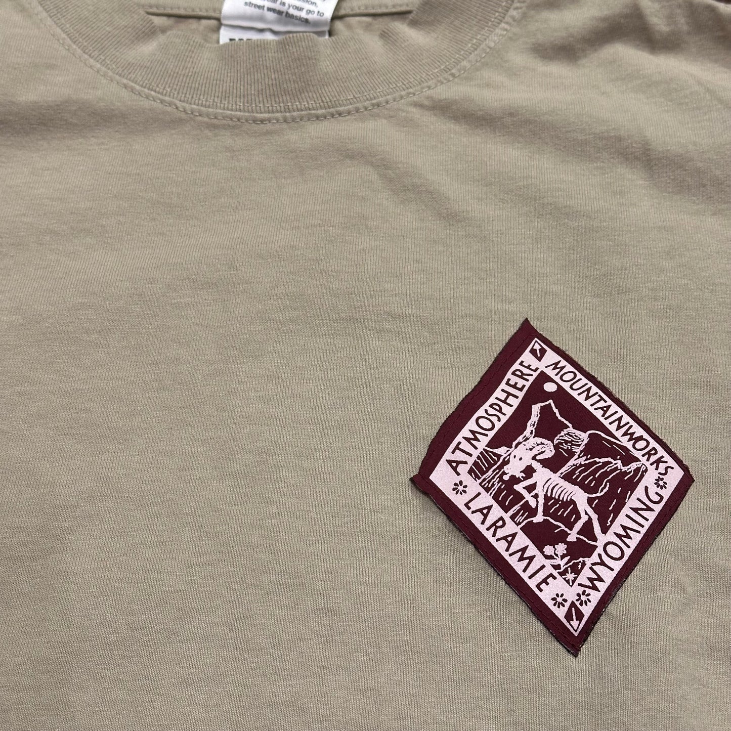 "PRINTED L/S TEE"