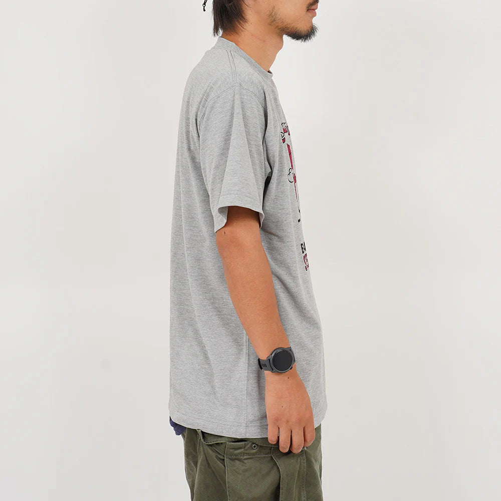 "RECYCLE POLYESTER QUICK-DRY PRINT TEE"