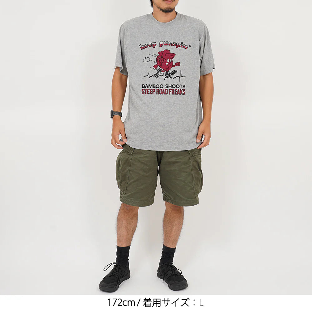 "RECYCLE POLYESTER QUICK-DRY PRINT TEE"