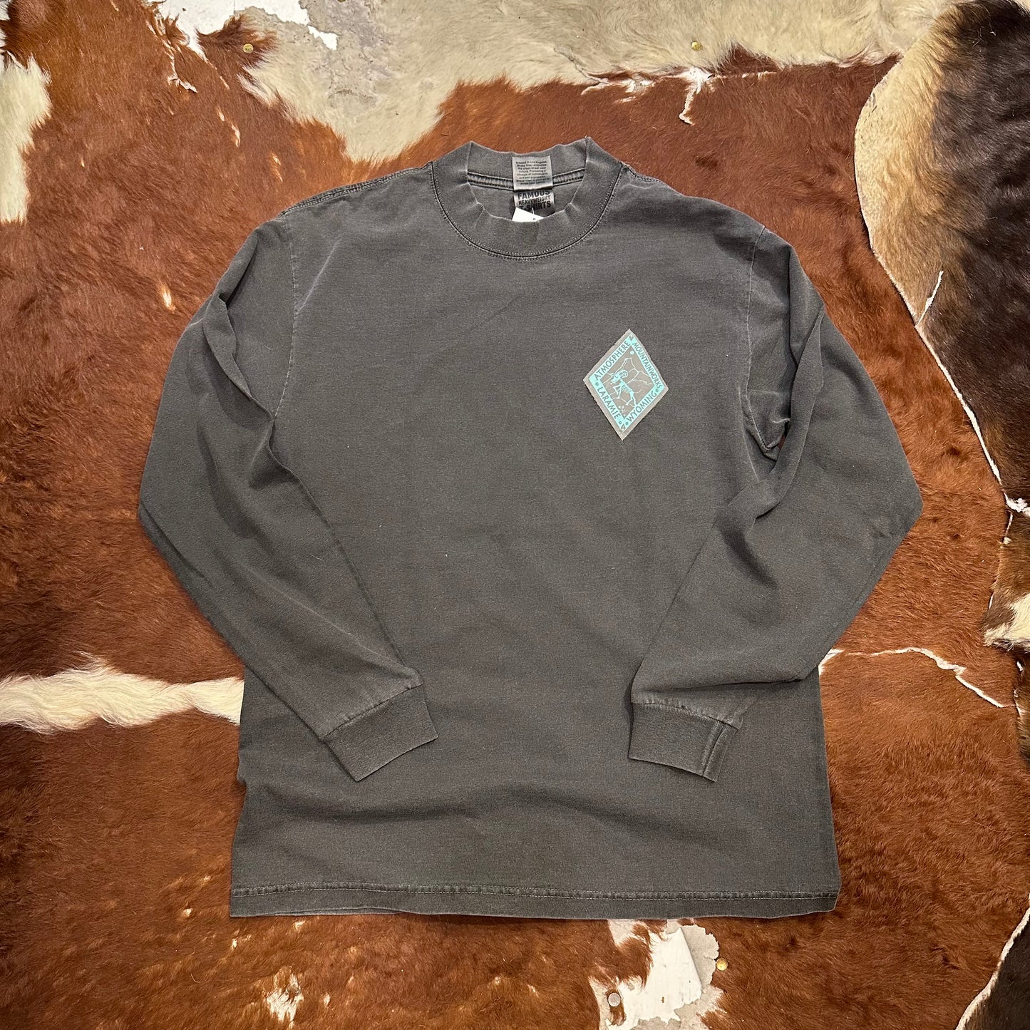 "PRINTED L/S TEE"