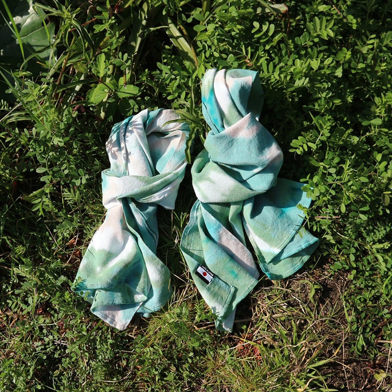 "SPORTS TENUGUI / TIEDYE FOREST"