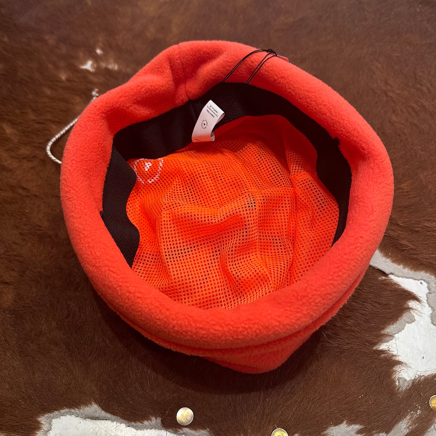 "LOCK FLAP BEANIE"