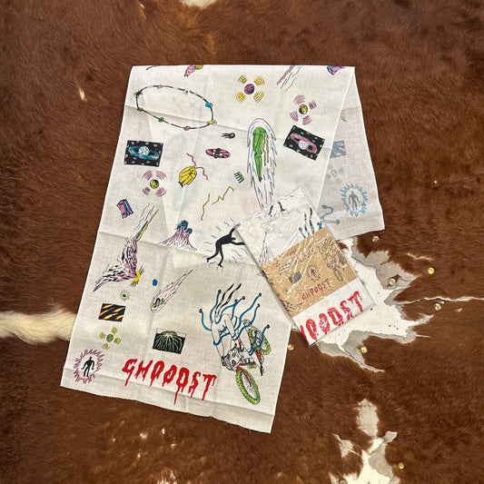 "GHOOOST x SIM WORKS RIDE ME TO THE MOON TENUGUI"