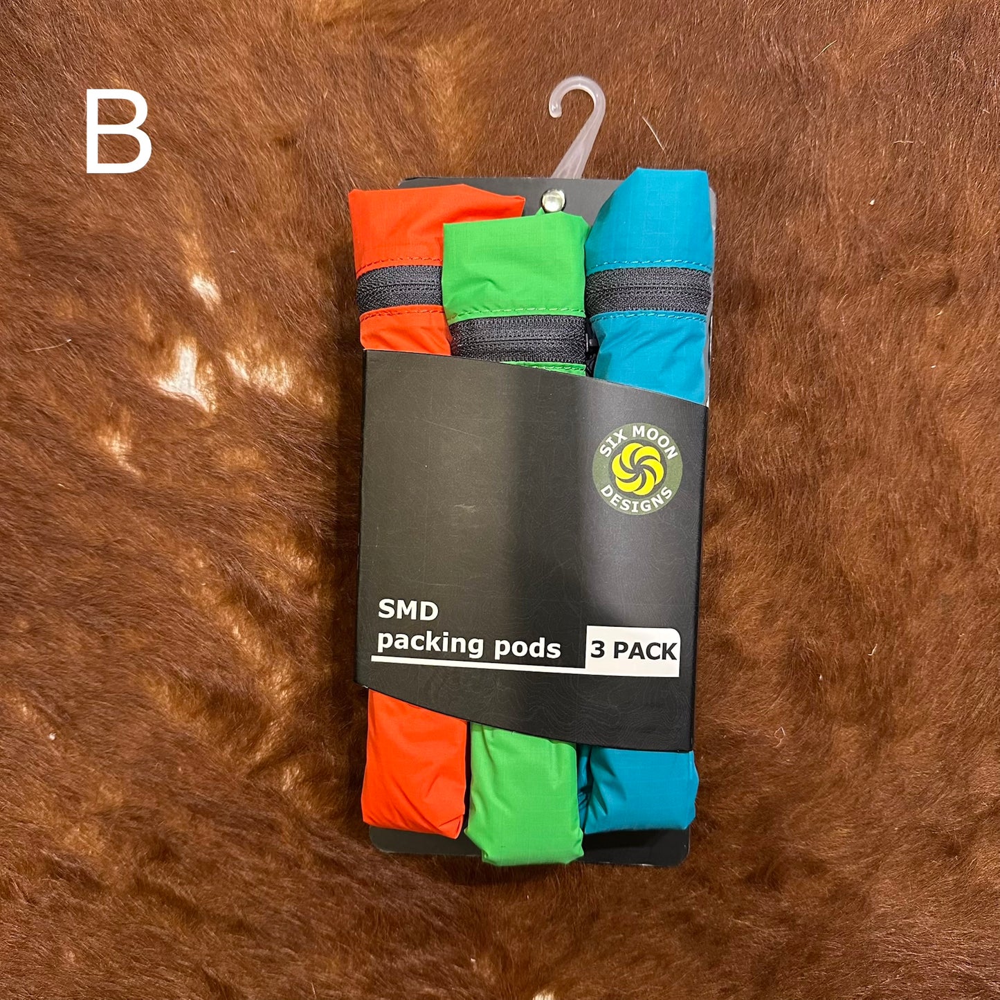 "MALTI-COLORED SMD L size PACKING PODS / 3PACK"