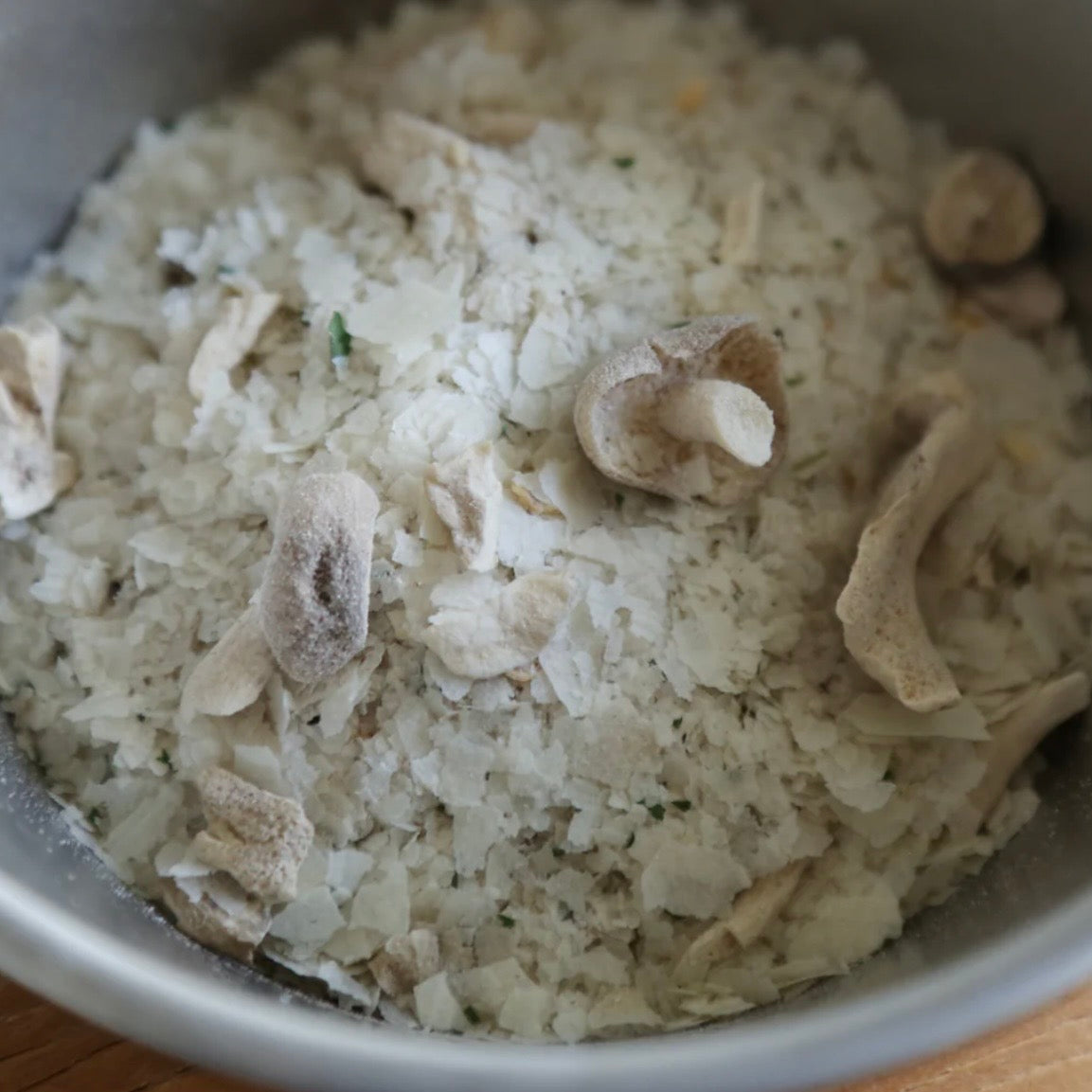"香るきのこのポテトピュレ ピエモンテ風"