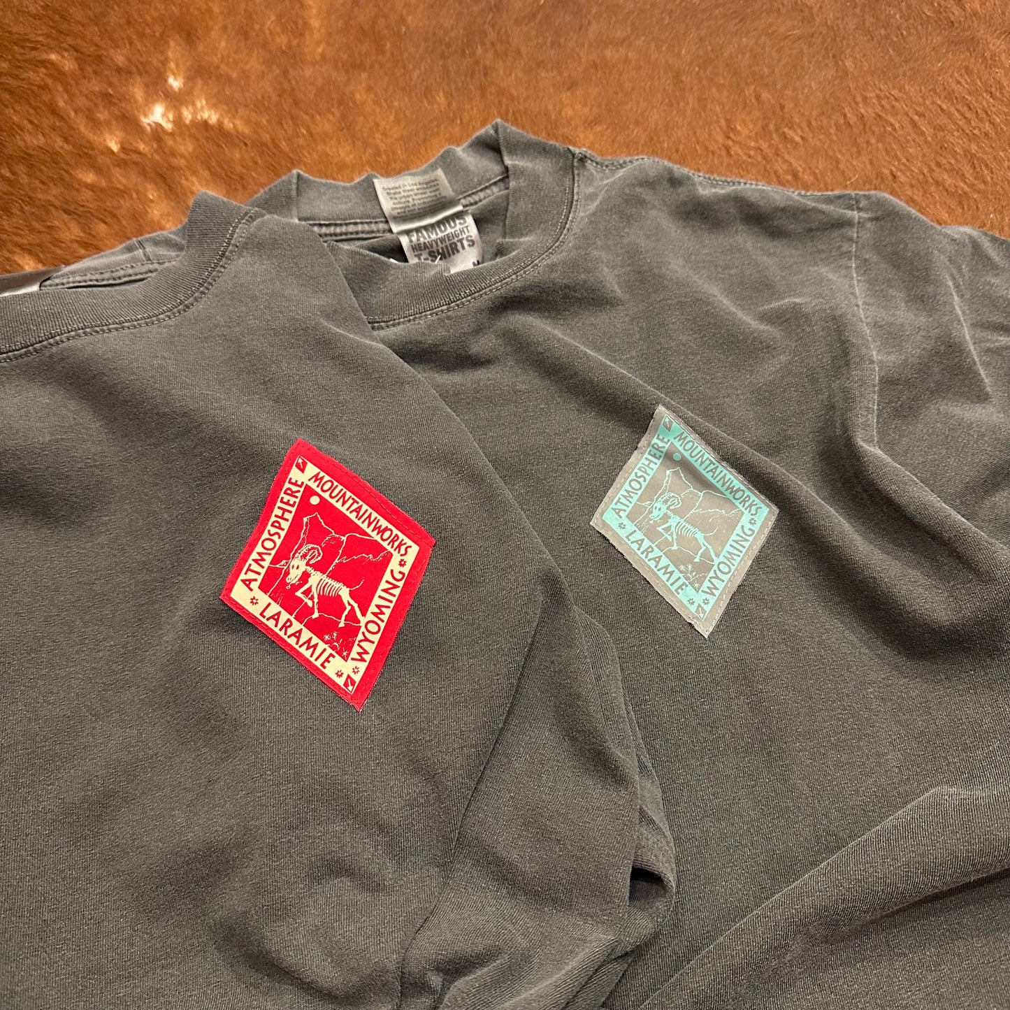 "PRINTED L/S TEE"