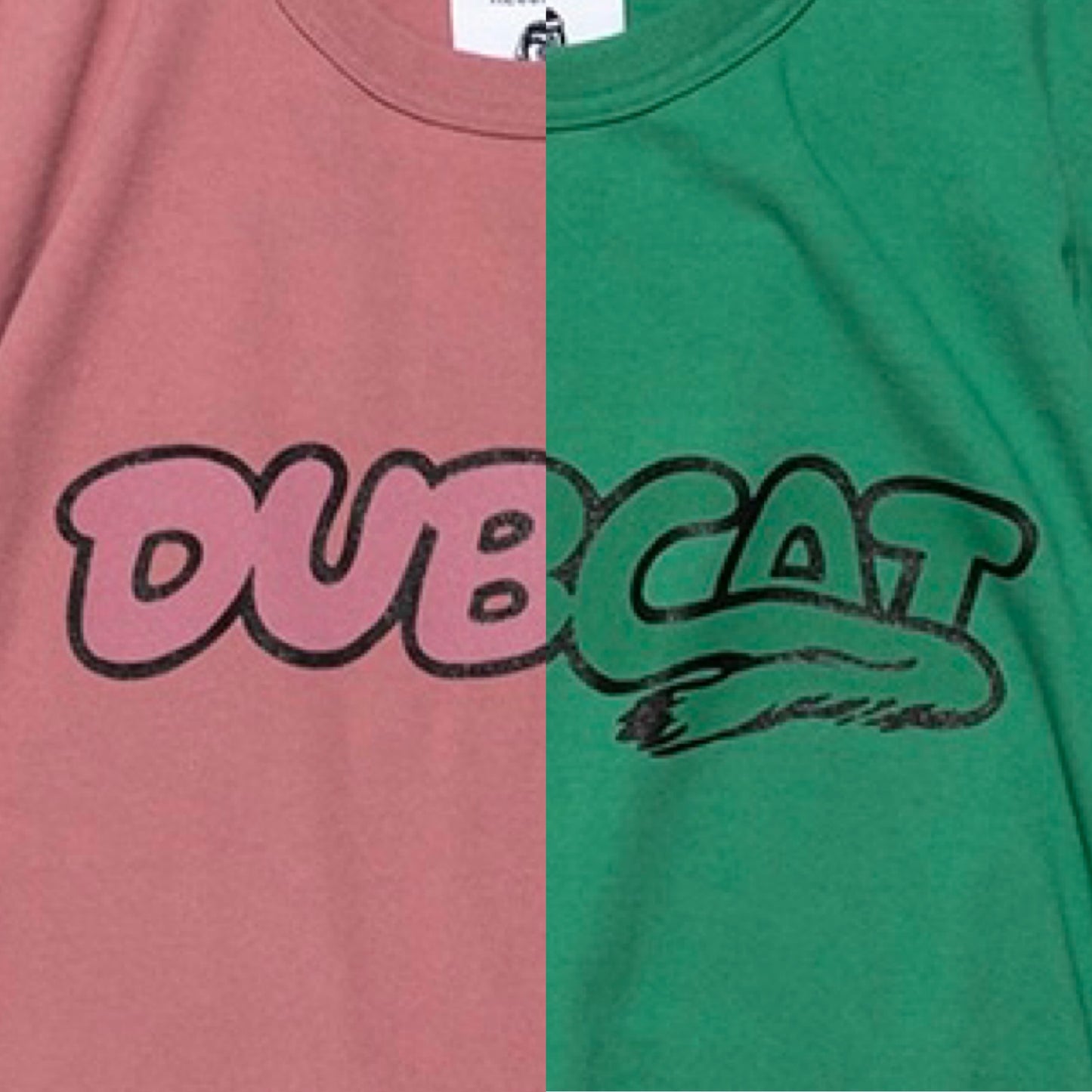 "DUB CAT Tee / designed by Hiroshi Iguchi"
