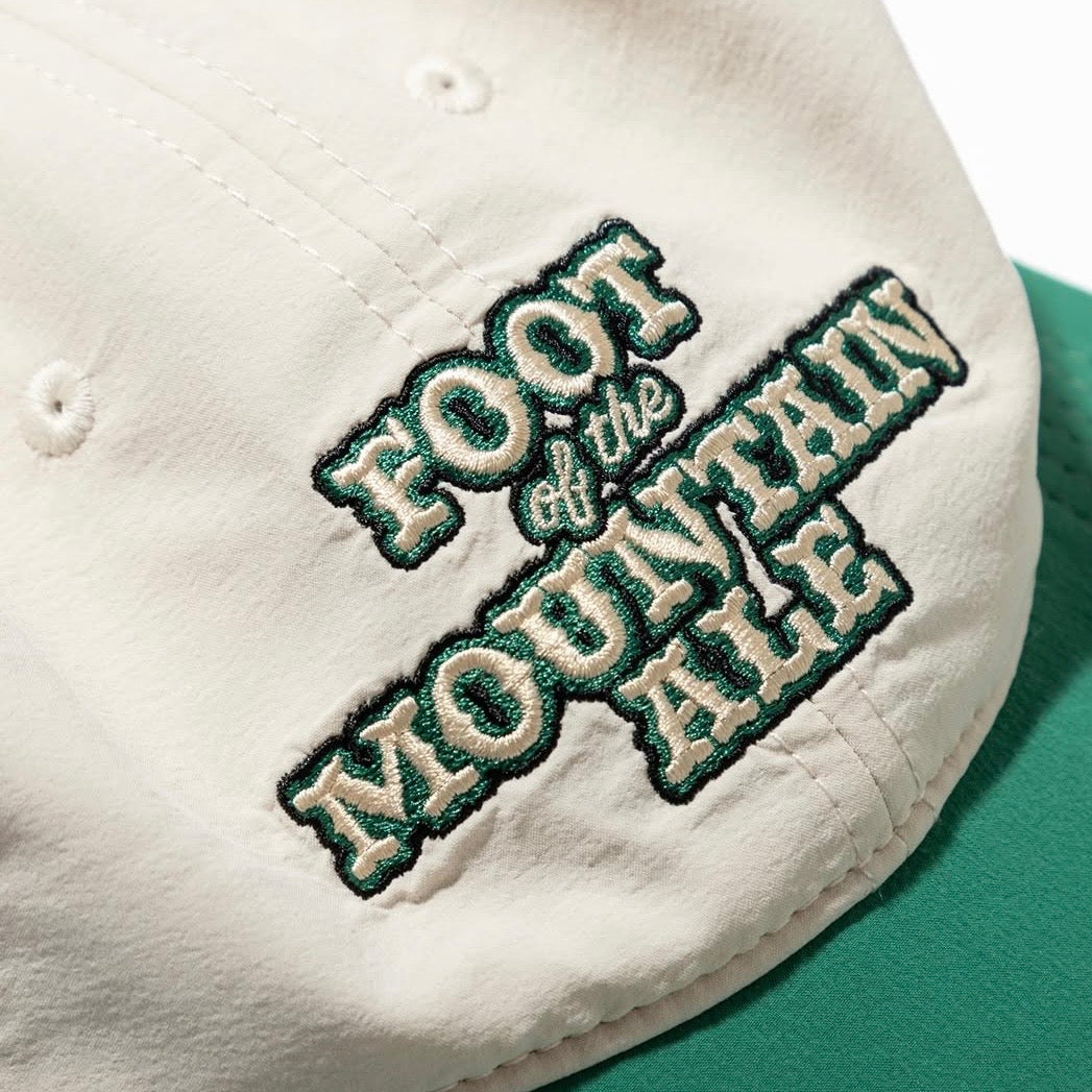 "FOOT OF THE MOUNTAIN ALE LOGO CAP / designed by Jerry UKAI"