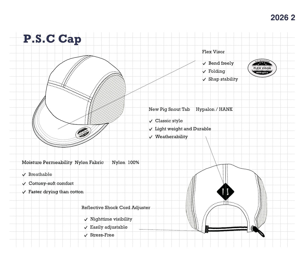 "P.S.C CAP"