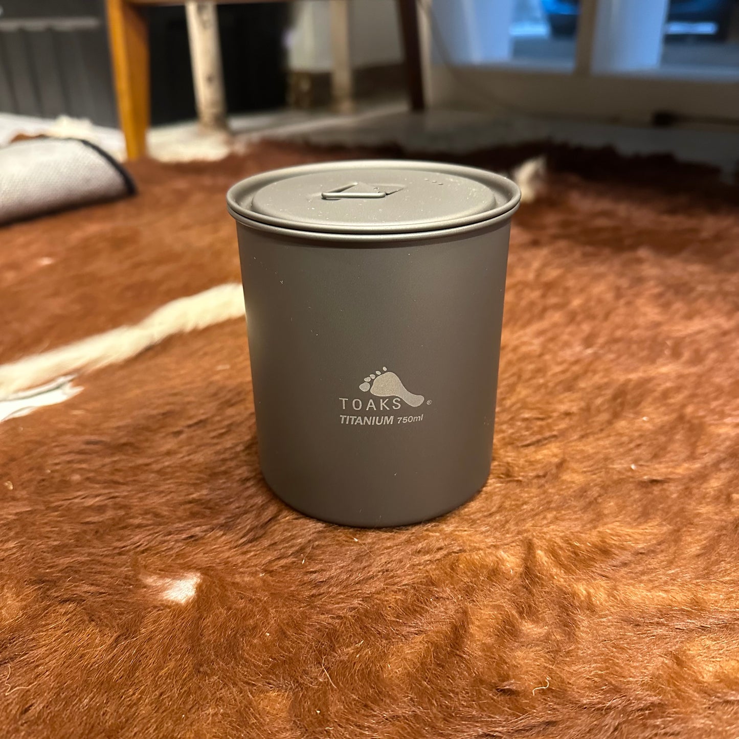 "ULTRALIGHT TITANIUM POT / 750ml"