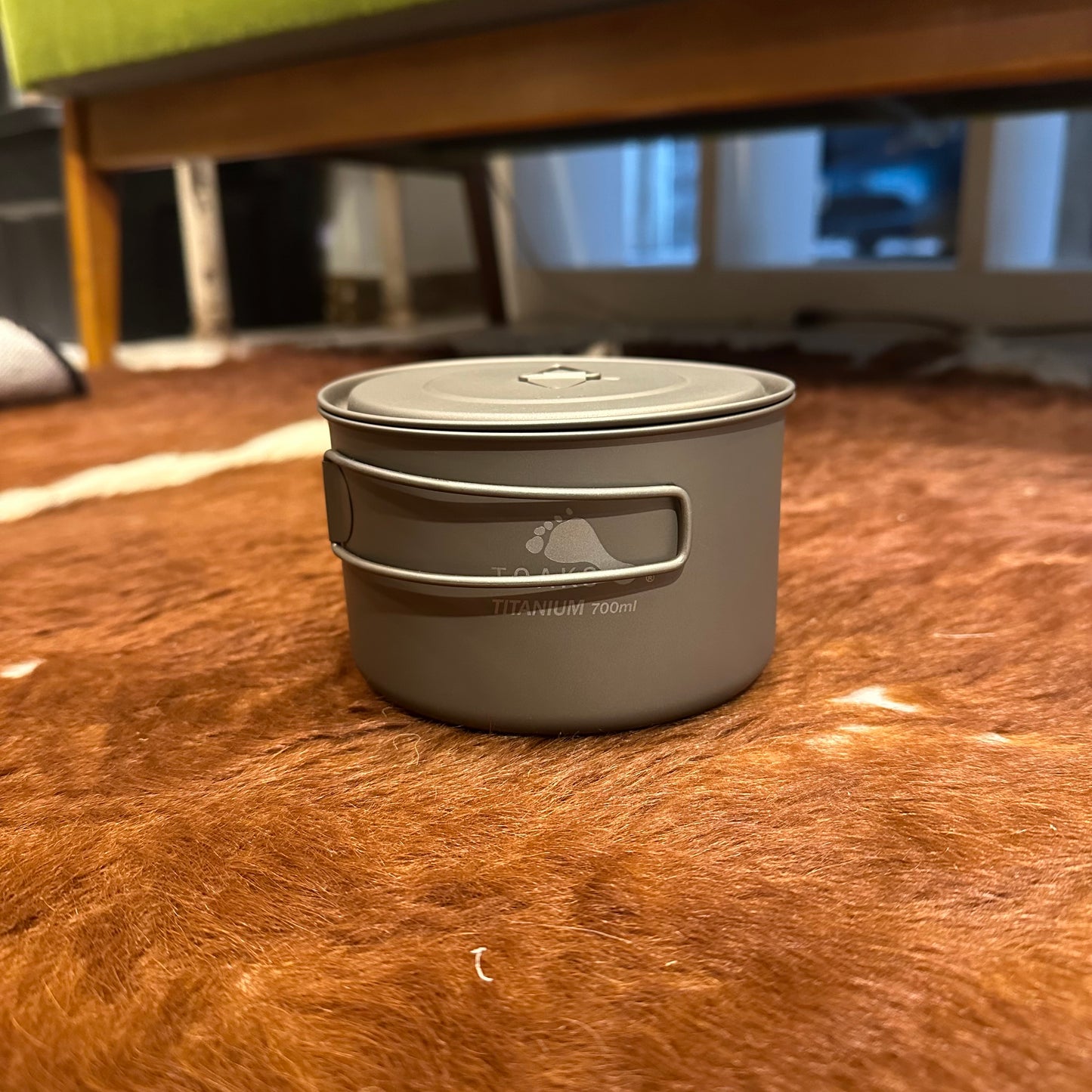 "ULTRALIGHT TITANIUM POT / 700ml"