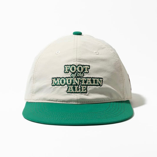 "FOOT OF THE MOUNTAIN ALE LOGO CAP / designed by Jerry UKAI"