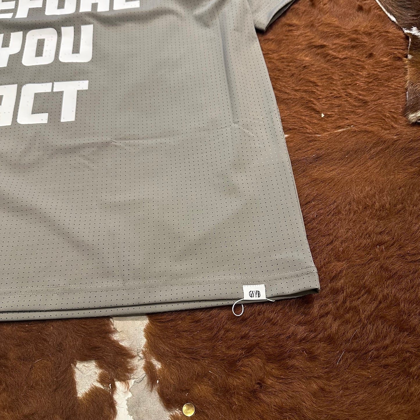 "DRY DOT MESH TEE SS"