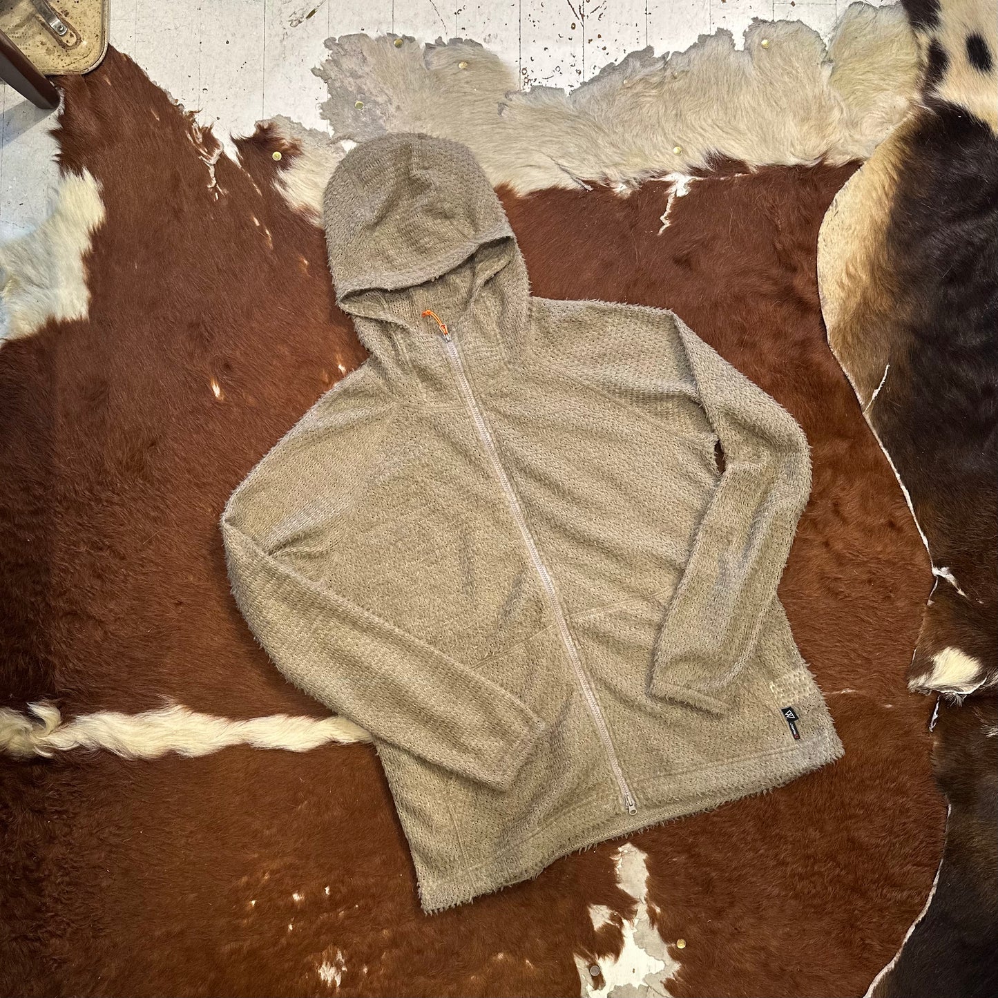 "ALPHA FULL ZIP HOODIE"