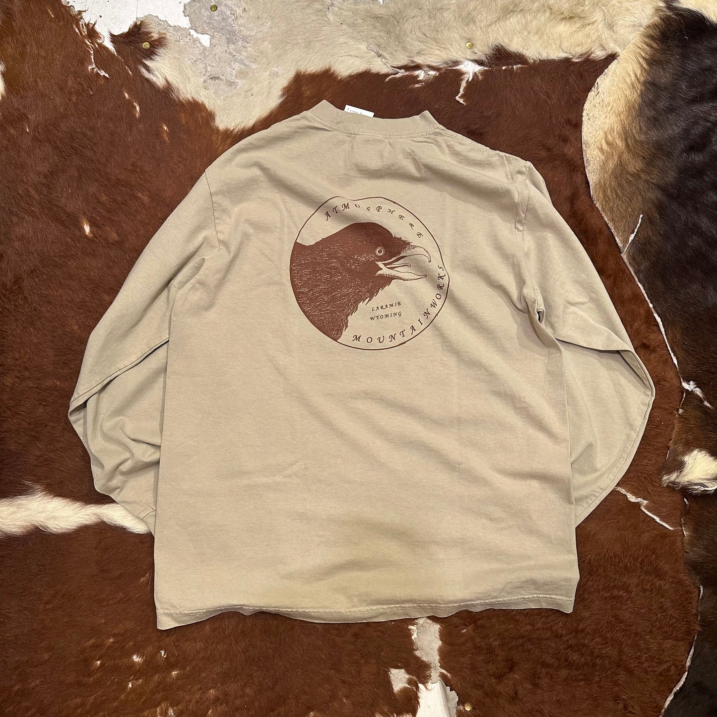 "PRINTED L/S TEE"