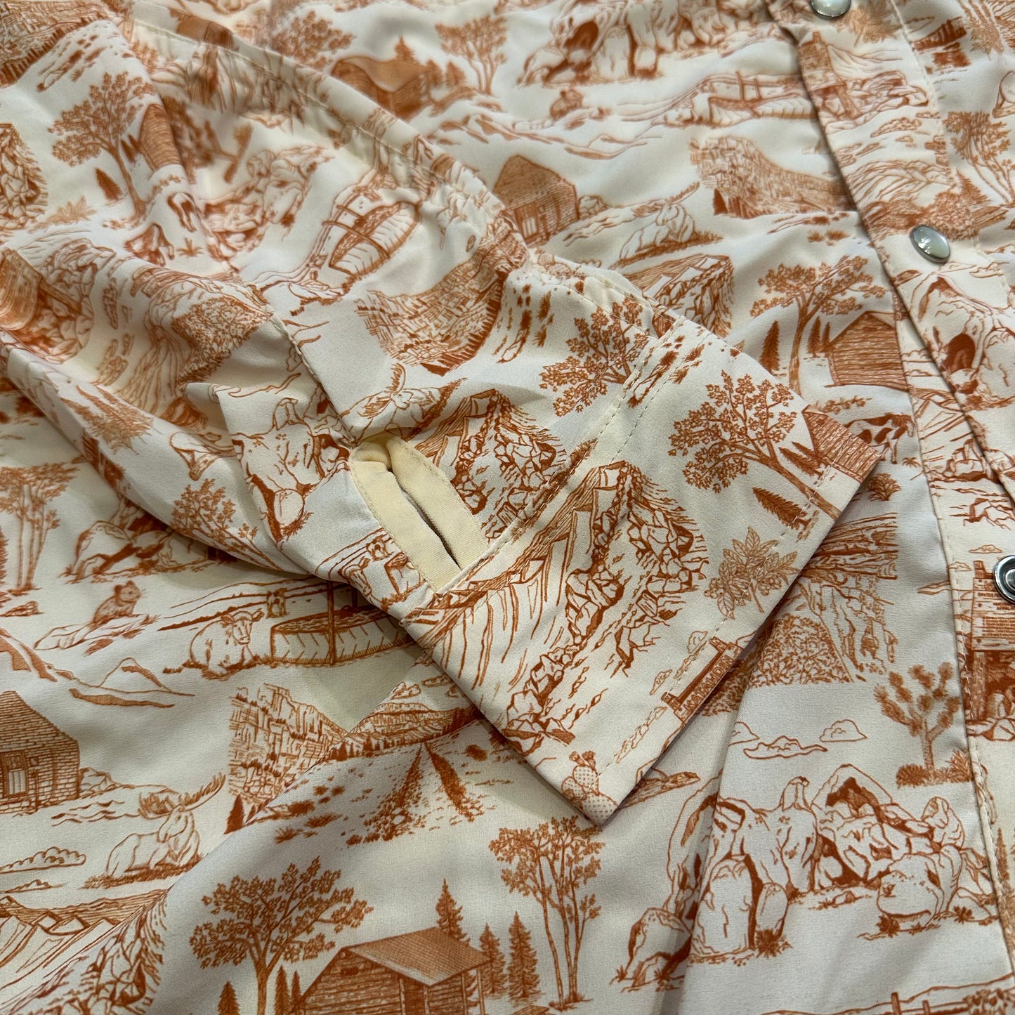 "TRIPLE CROWN BUTTON DOWN LONG SLEEVE / REMOVABLE HOOD"