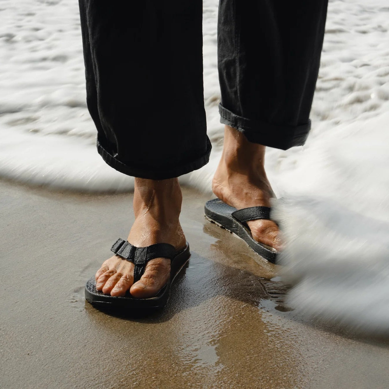 "FLIP FLOP / SYNTHETIC SPORT・PREMIUM NUBUCK LEATHER"