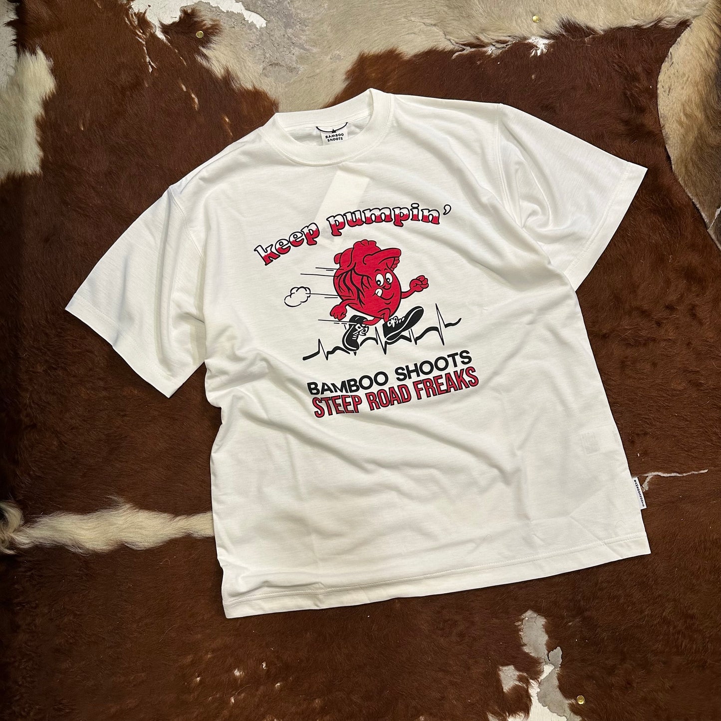 "RECYCLE POLYESTER QUICK-DRY PRINT TEE"
