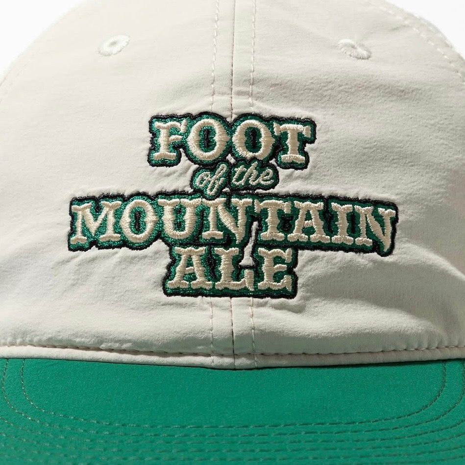 "FOOT OF THE MOUNTAIN ALE LOGO CAP / designed by Jerry UKAI"
