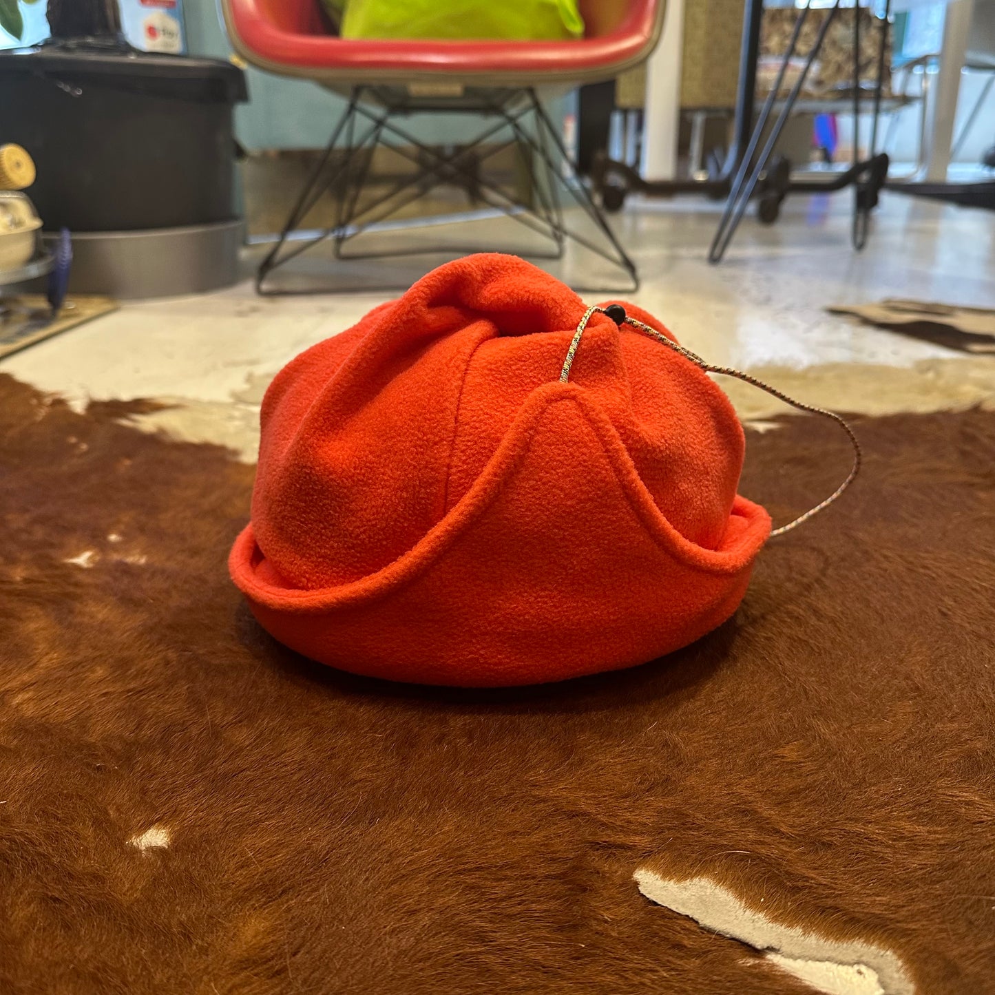 "LOCK FLAP BEANIE"