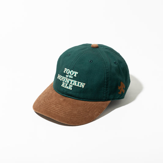 "FOOT OF THE MOUNTAIN ALE LOGO CAP / designed by Jerry UKAI"
