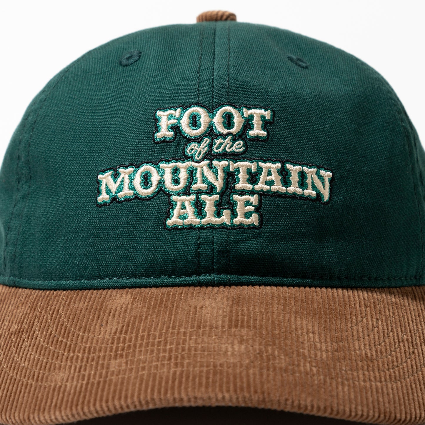 "FOOT OF THE MOUNTAIN ALE LOGO CAP / designed by Jerry UKAI"