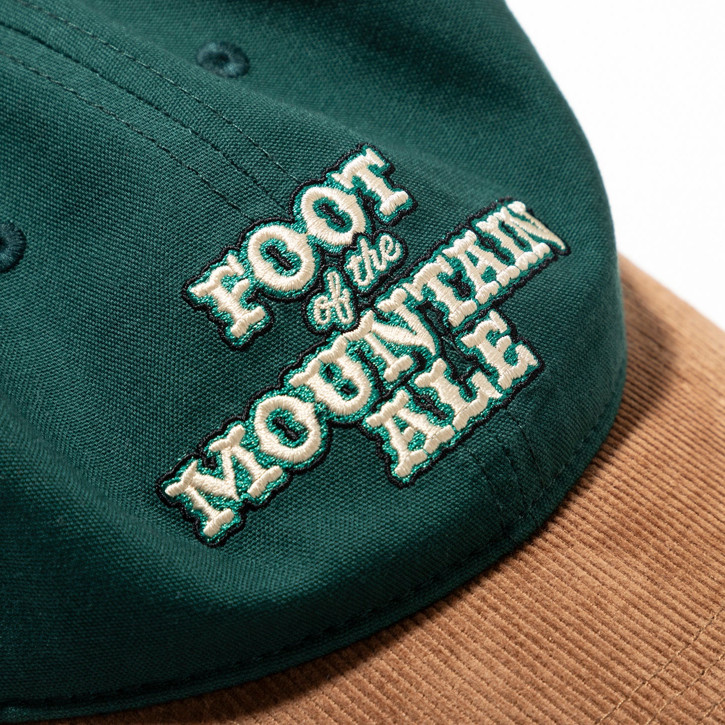 "FOOT OF THE MOUNTAIN ALE LOGO CAP / designed by Jerry UKAI"