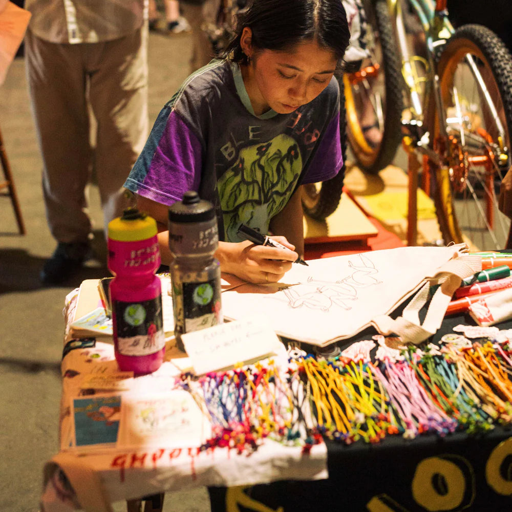 "GHOOOST x SIM WORKS RIDE ME TO THE MOON TENUGUI"