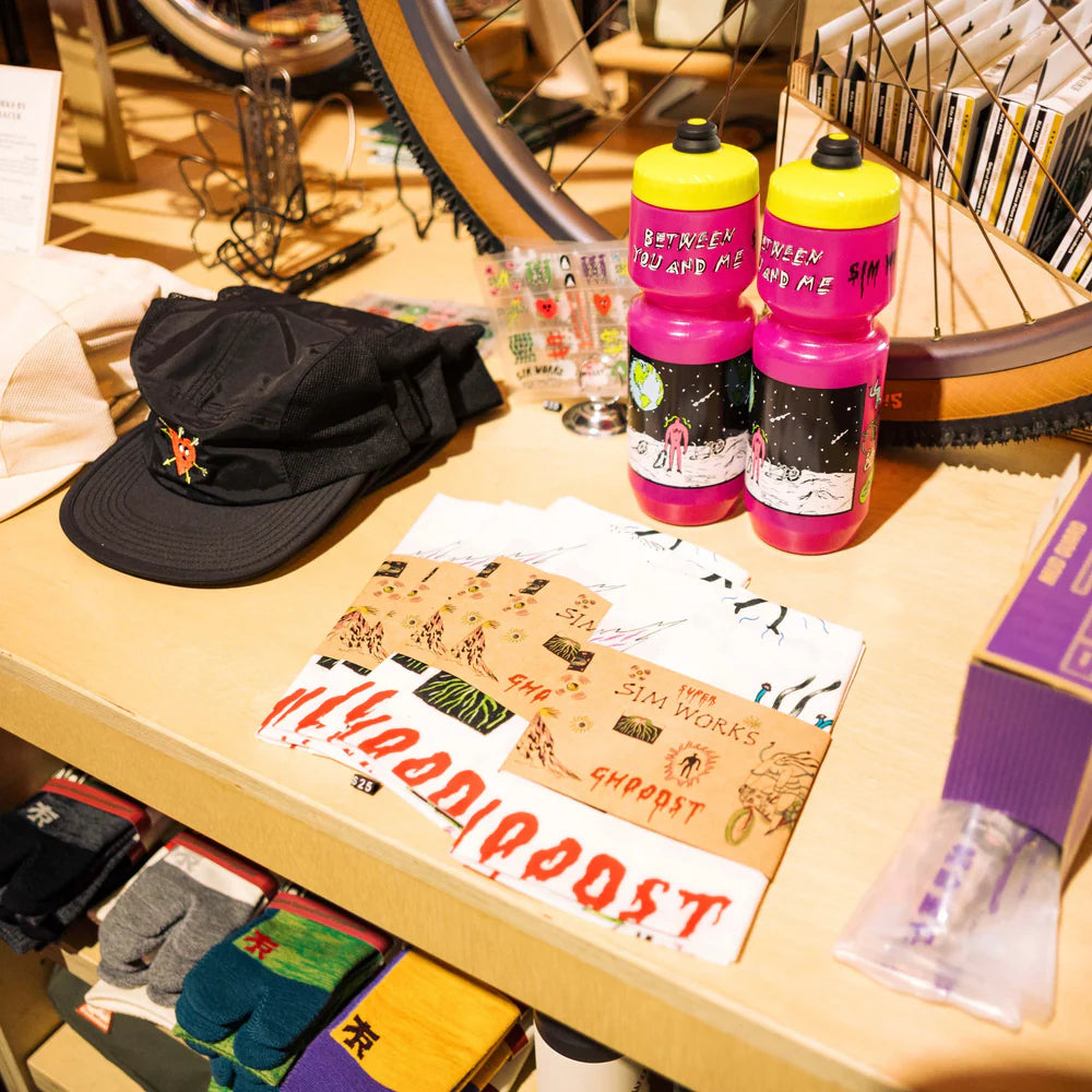 "GHOOOST x SIM WORKS RIDE ME TO THE MOON TENUGUI"