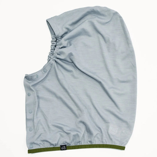 "メリノウール x 山頭巾"