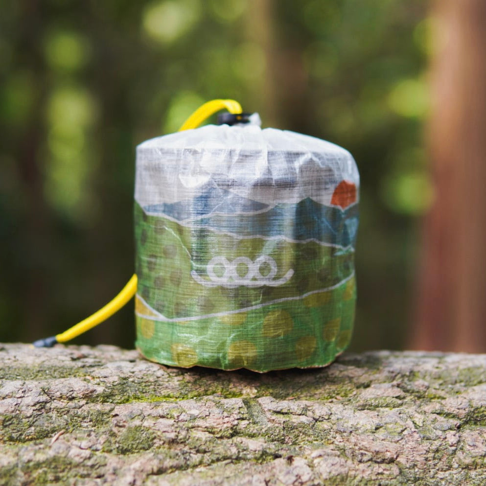 PERM AND BATON MARUZOKO SACK MOSS CAMO-