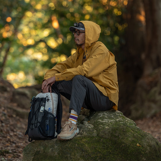 "HOODED LONG SLEEVE SHIRT"