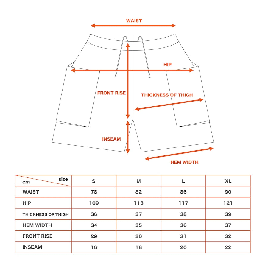 "RID SHELL SHORTS"