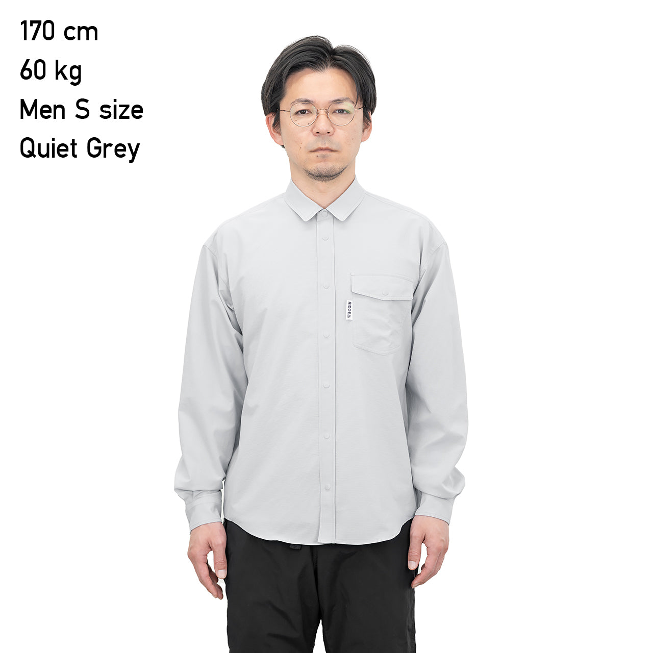 "BASIC LONG SLEEVE SHIRT"