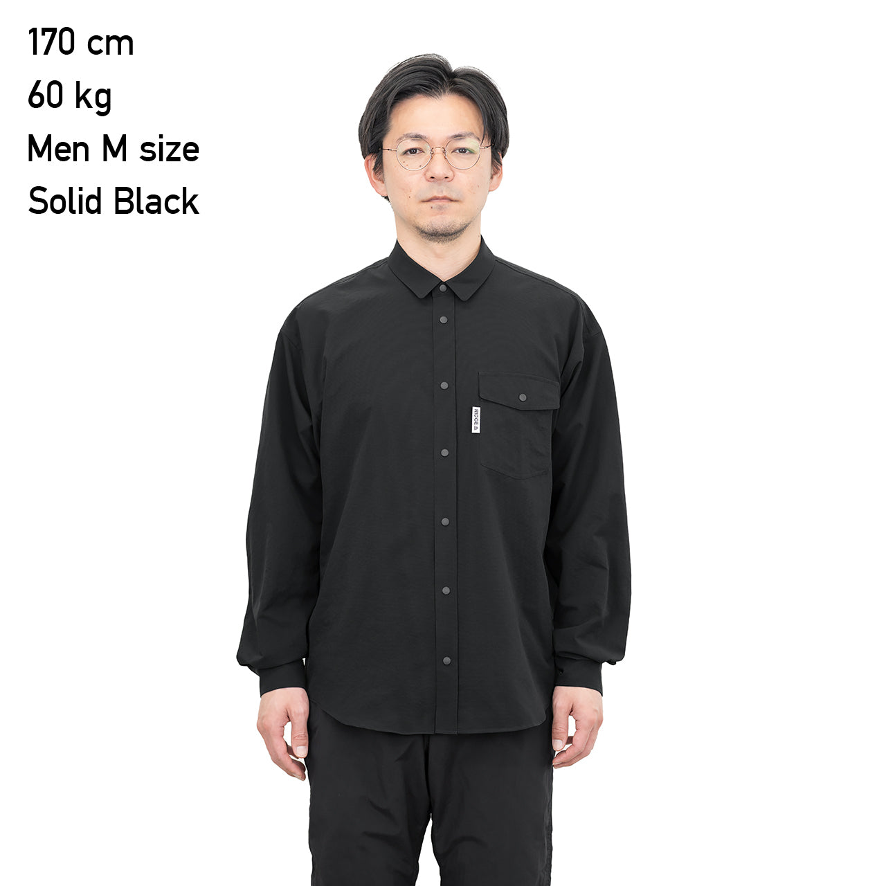 "BASIC LONG SLEEVE SHIRT"
