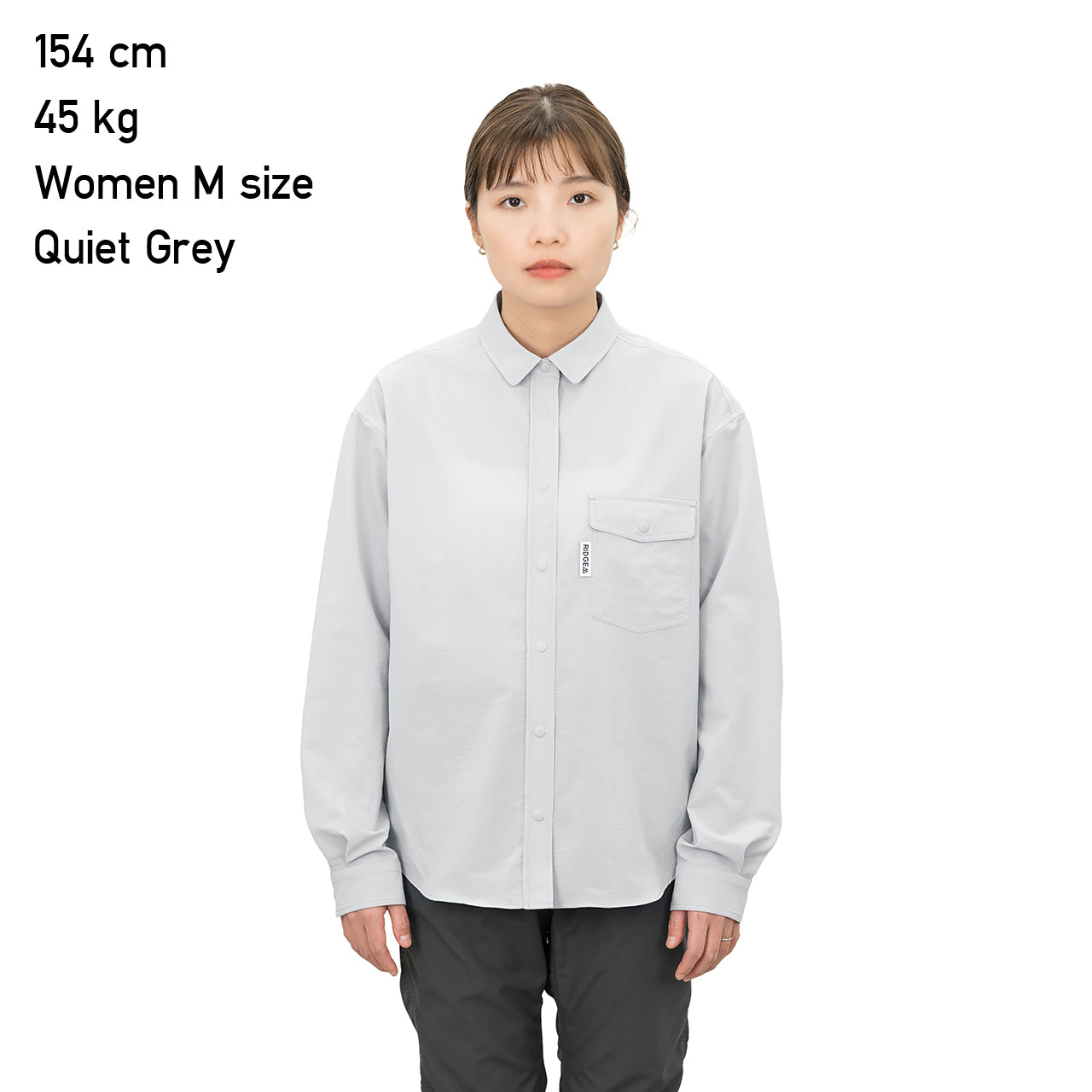 "BASIC LONG SLEEVE SHIRT"
