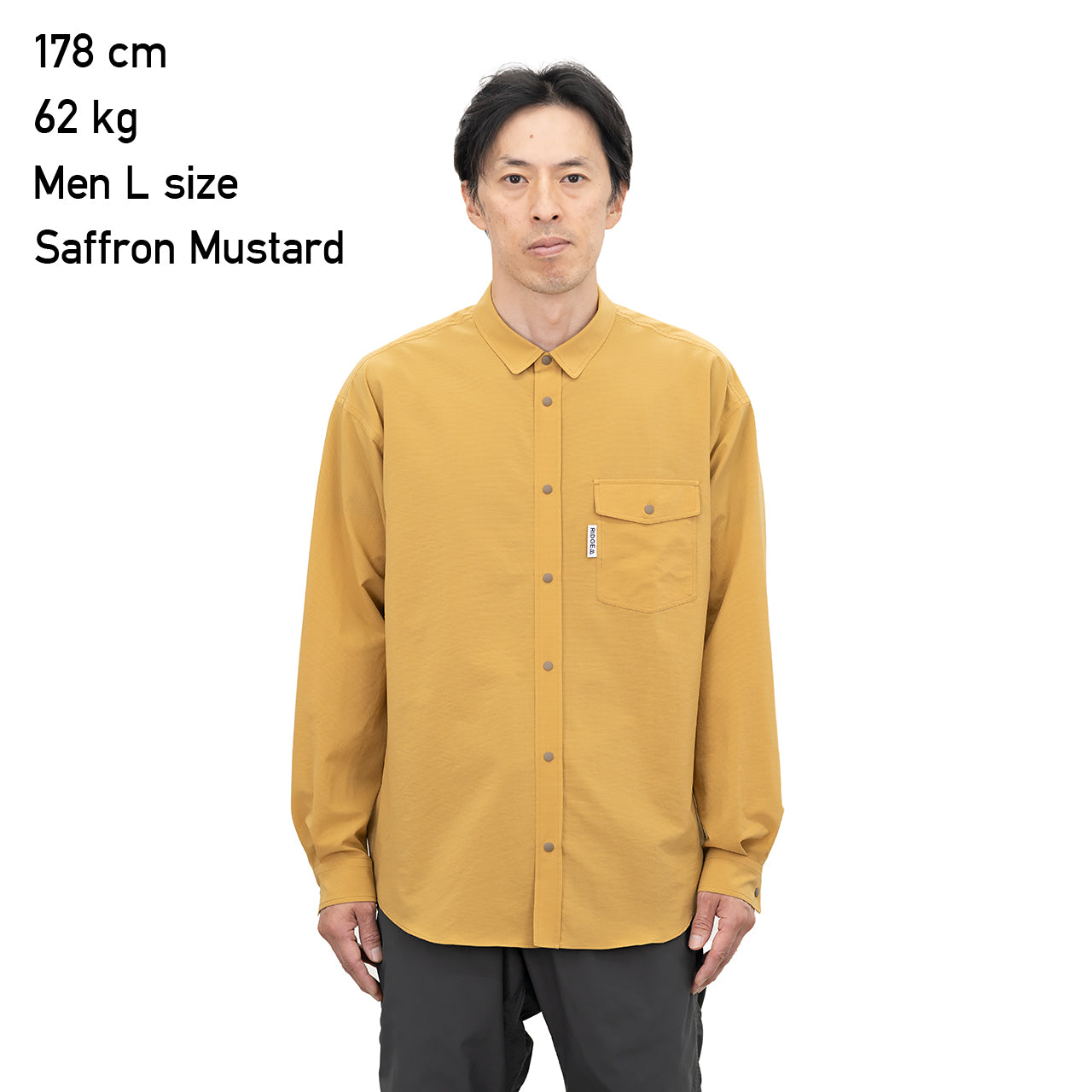 "BASIC LONG SLEEVE SHIRT"