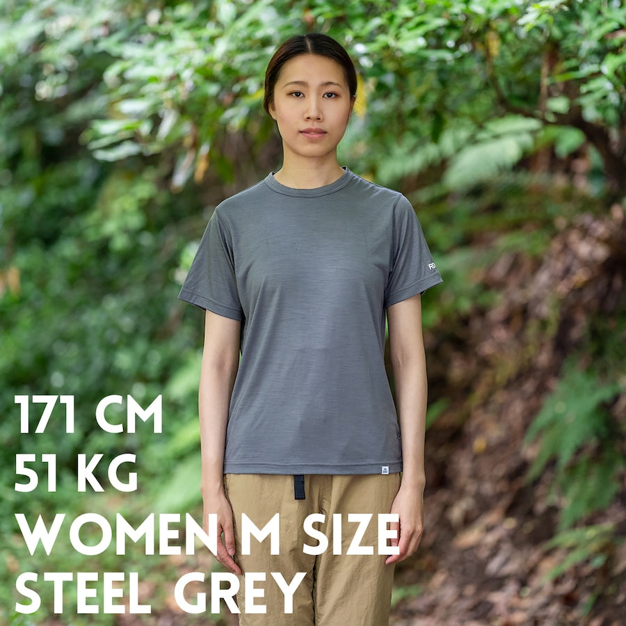 "MERINO BASIC TEE SHORT SLEEVE"