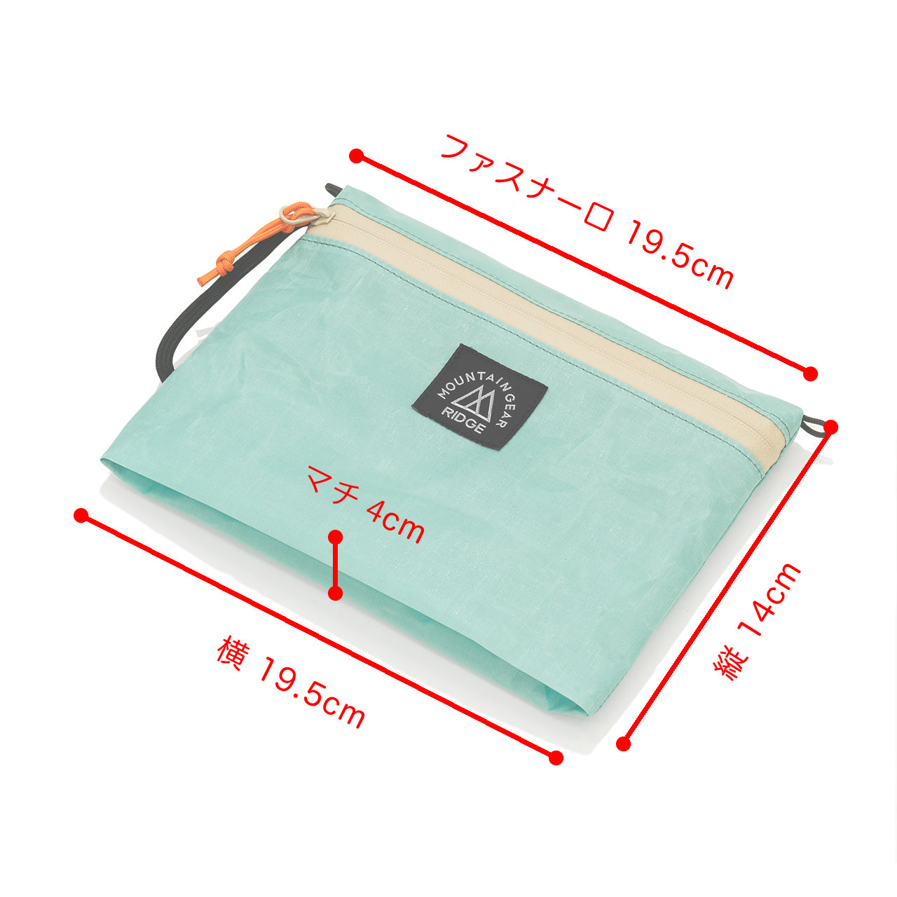 "JUN OSON x RIDGE / TRAVEL POUCH PLUS"