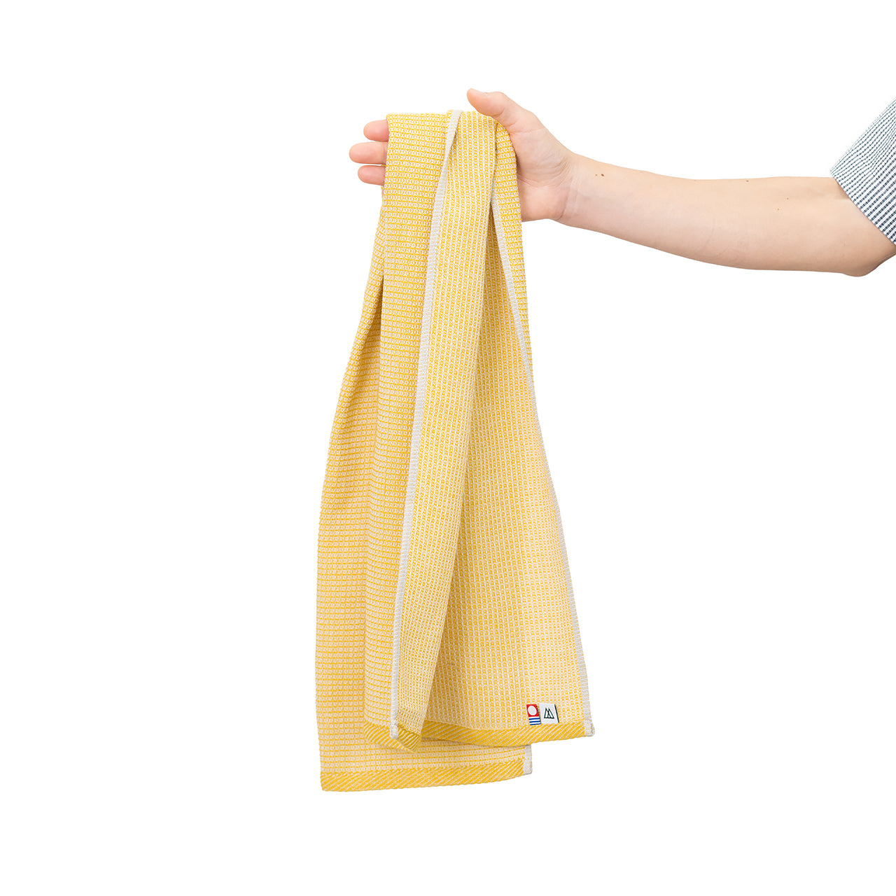 "WAFFLE NECK WRAP TOWEL"