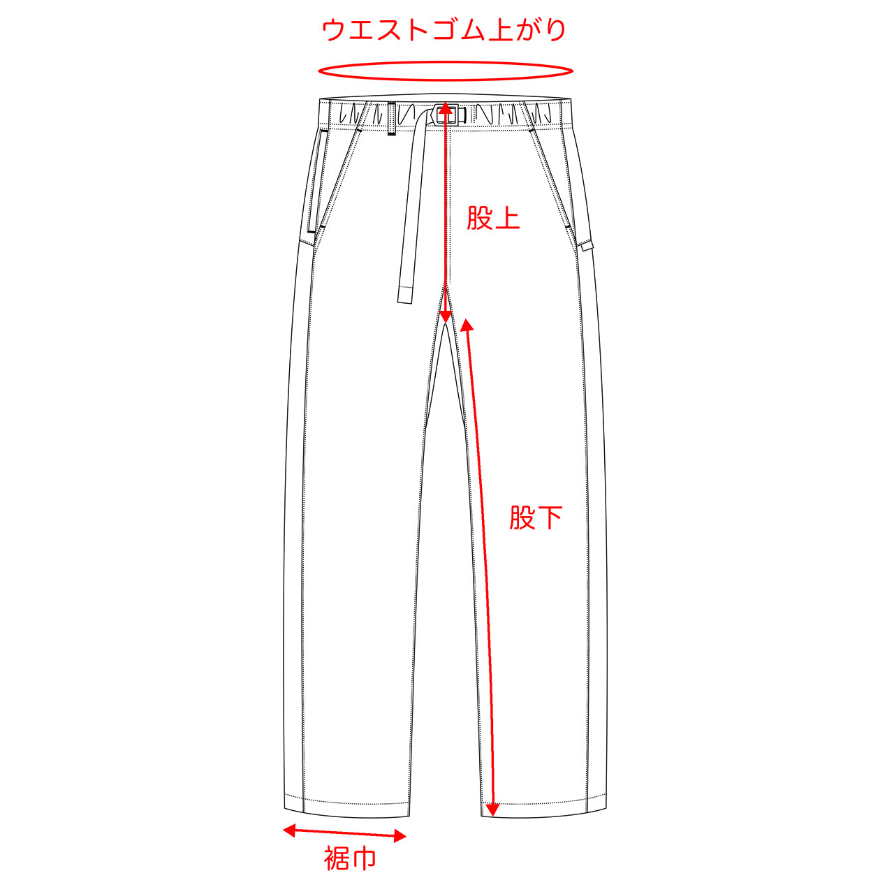 "BASIC HIKE PANTS"