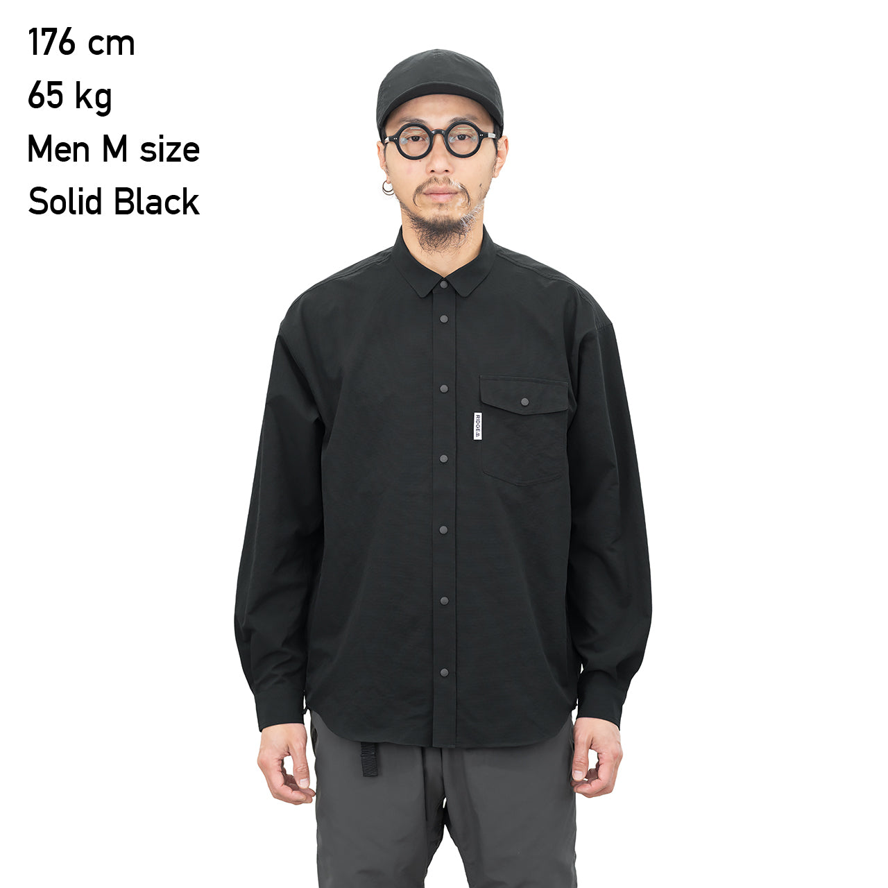 "BASIC LONG SLEEVE SHIRT"